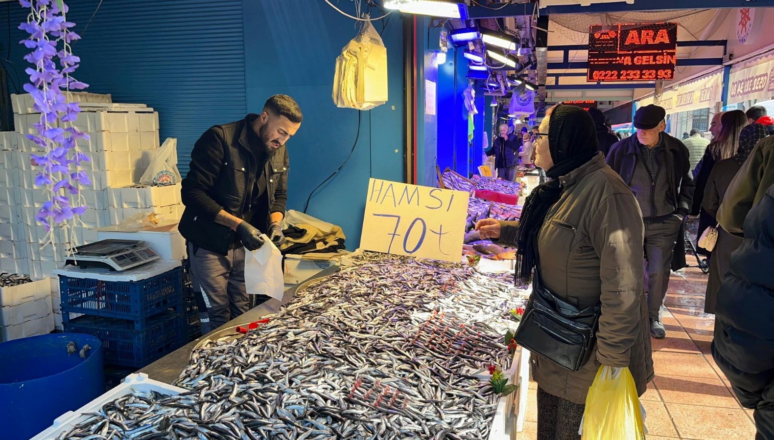 Denizdeki bereket fiyatını 70 liraya düşürdü