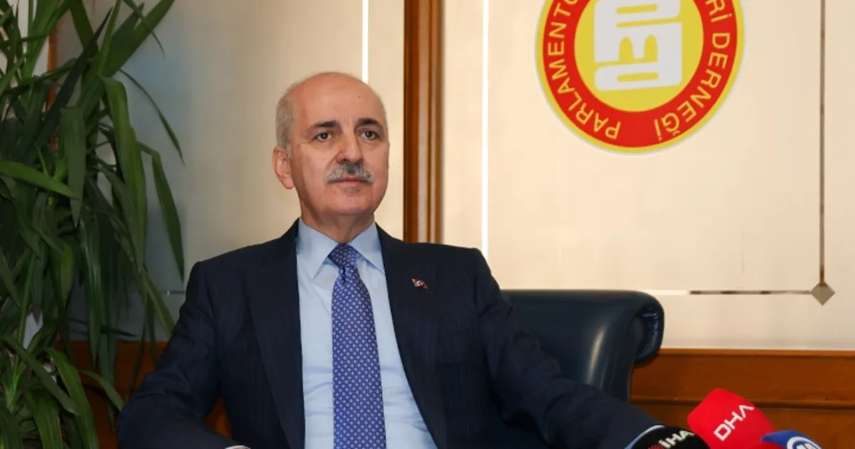 TBMM Başkanı Kurtulmuş’tan Parlamento Muhabirleri’ne ziyaret