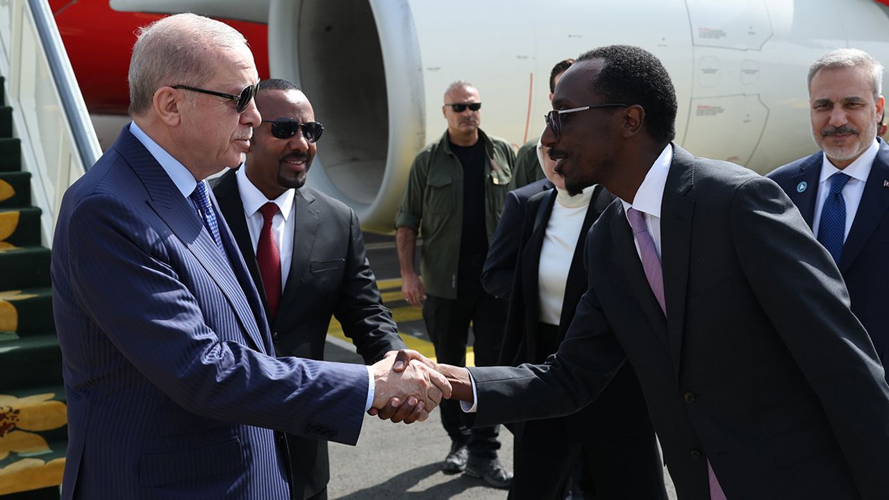 Cumhurbaşkanı Erdoğan Etiyopya’da