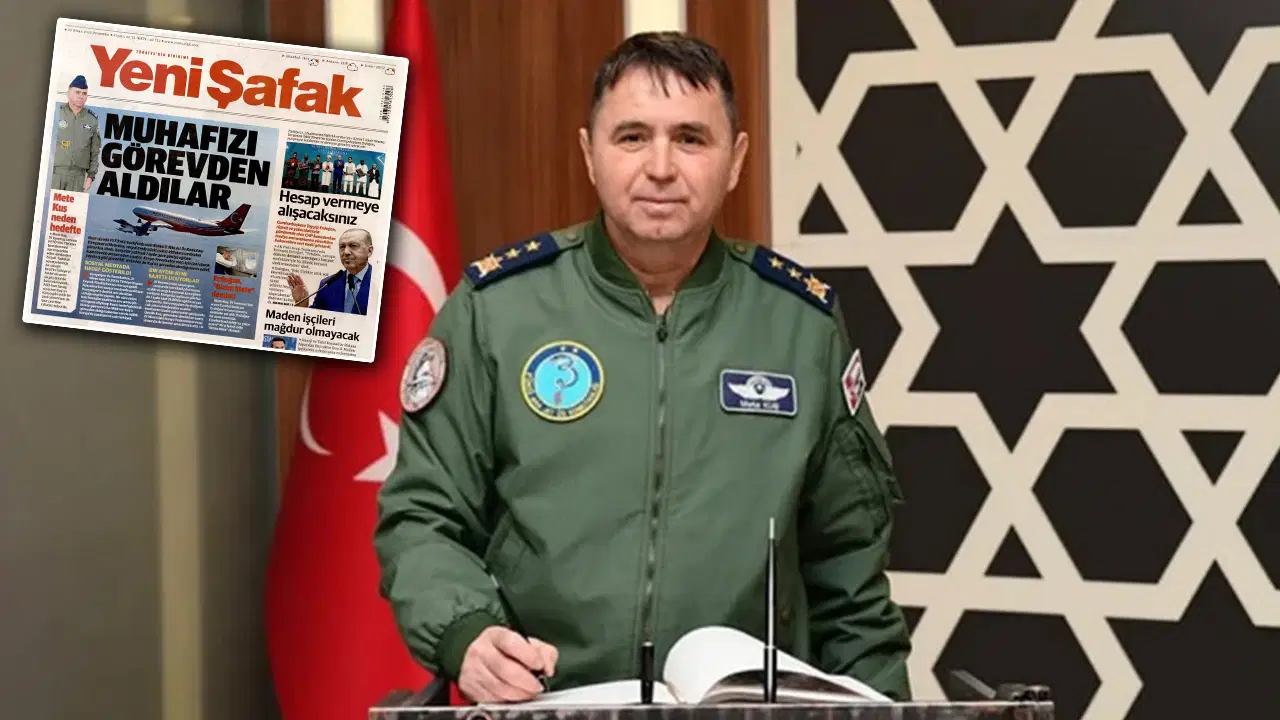Yeni Şafak’tan Önemli Manşet: Merkeze Çekilen Konya 3. Ana Jet Üs Komutanı Mete Kuş’a Destek Geldi
