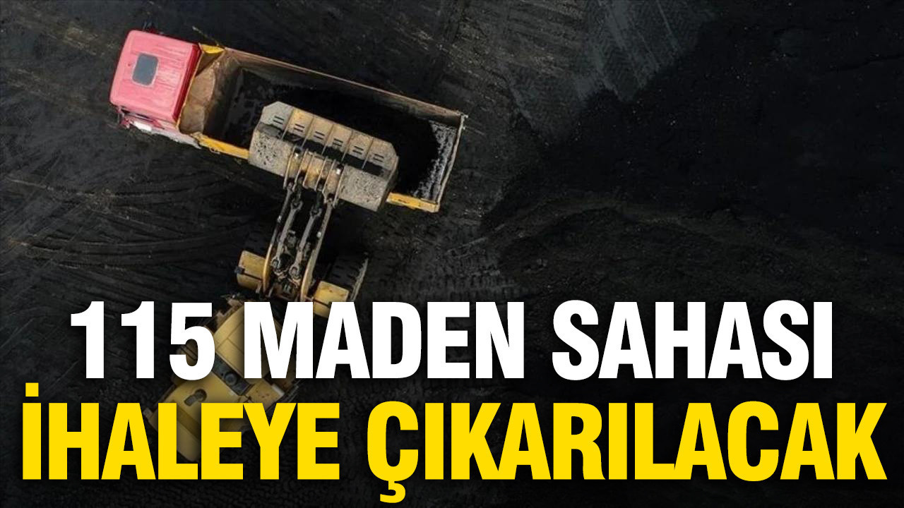 115 maden sahası ihaleye çıkarılacak Haber gorseli