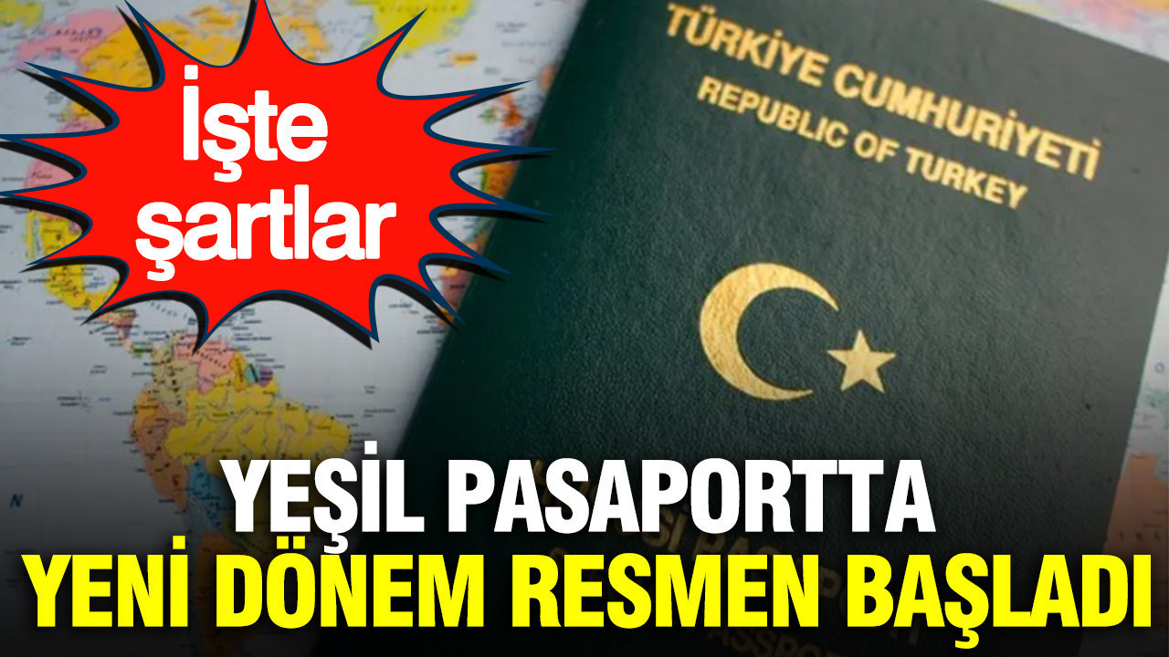 Yeşil pasaportta yeni dönem resmen başladı: Sistem tamamen değişti Yesil pasaportta yeni donem resmen basladi sistem tamamen degisti 617bfzqc